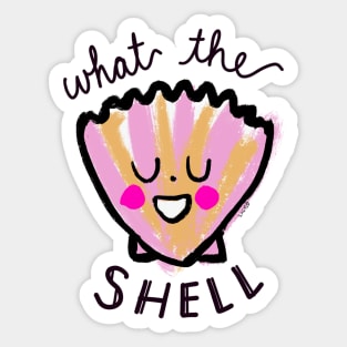 What the Shell Sticker